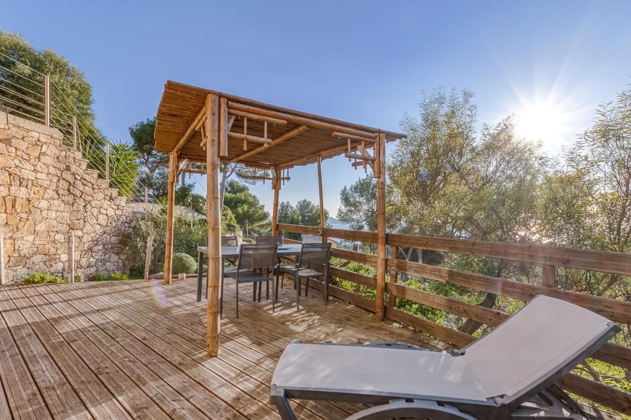 Ferienwohnung Beau T3 Au Mont Des Oiseaux Hyères Exterior foto