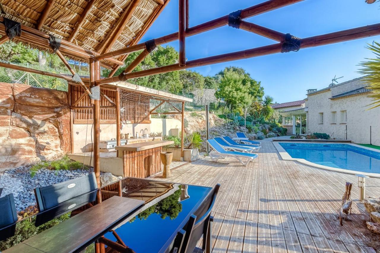 Ferienwohnung Beau T3 Au Mont Des Oiseaux Hyères Exterior foto